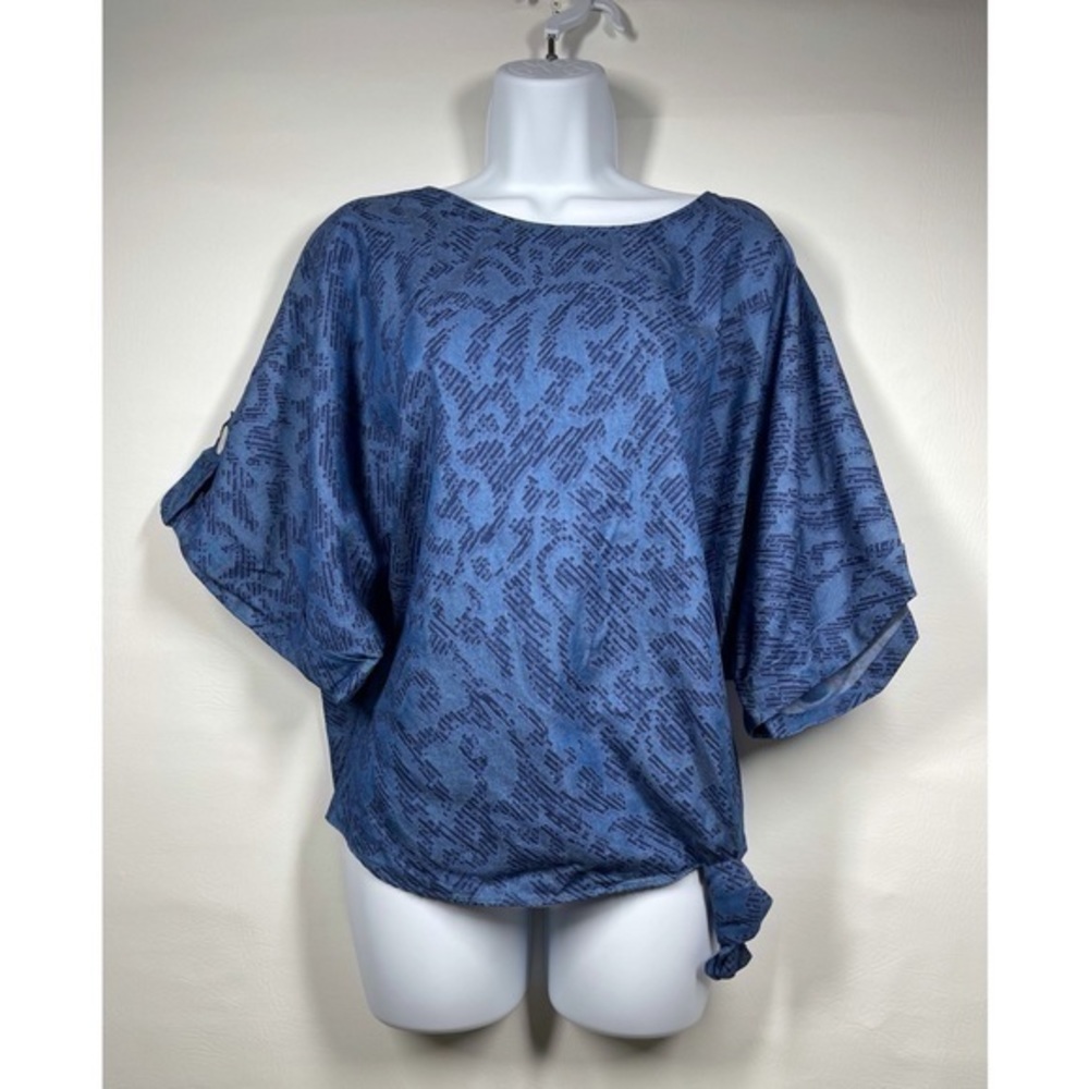Marc New York Tie Front Top